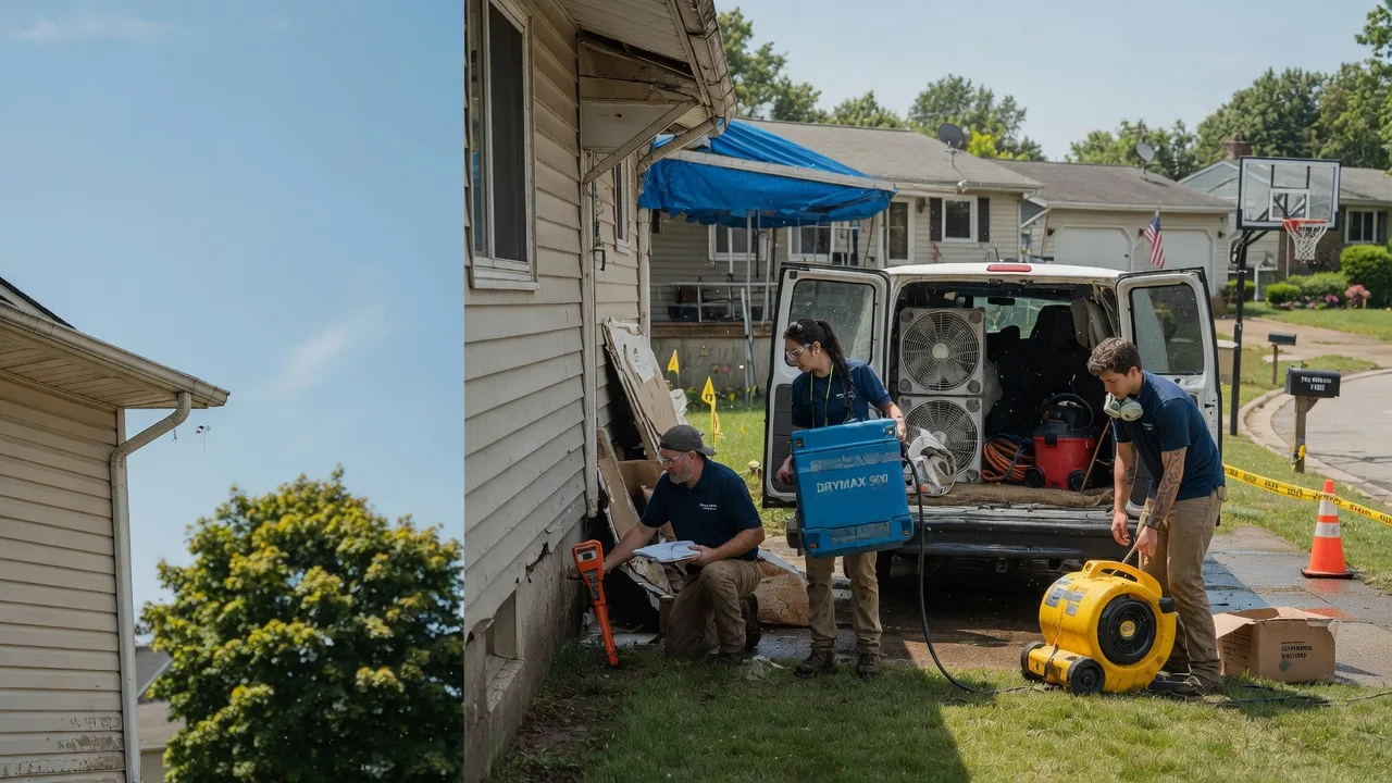 Ceiling Leak Cleanup in Gretna, NE near me