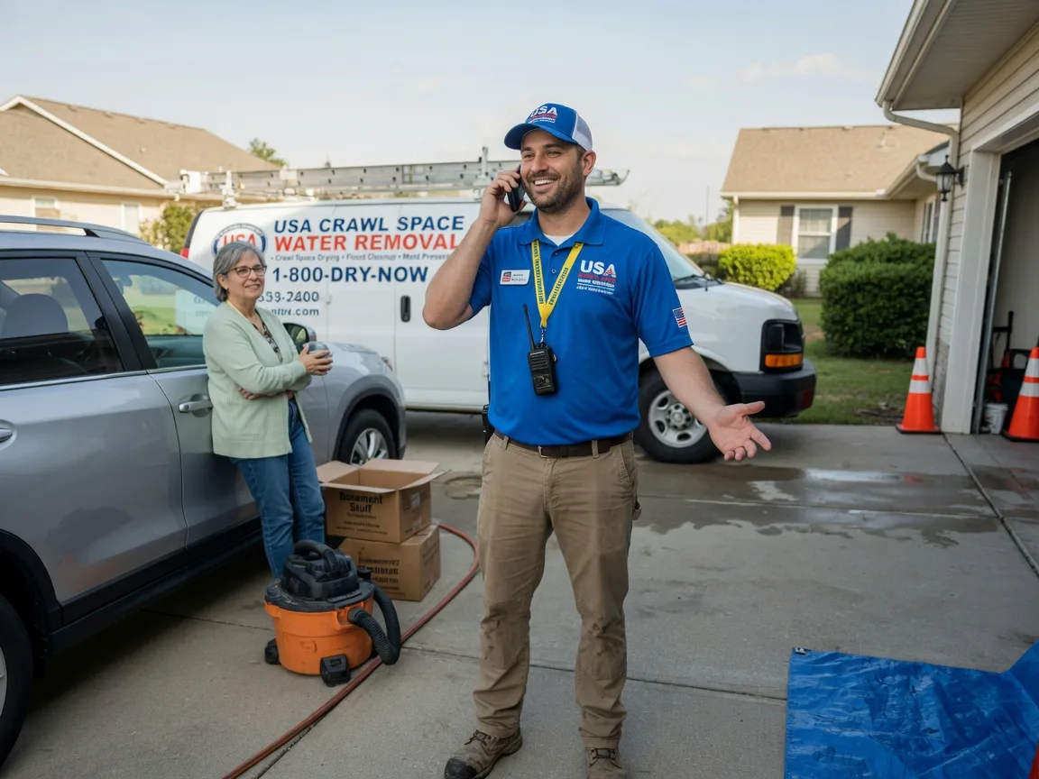 Crawl Space Water Removal Gretna, NE FAQs